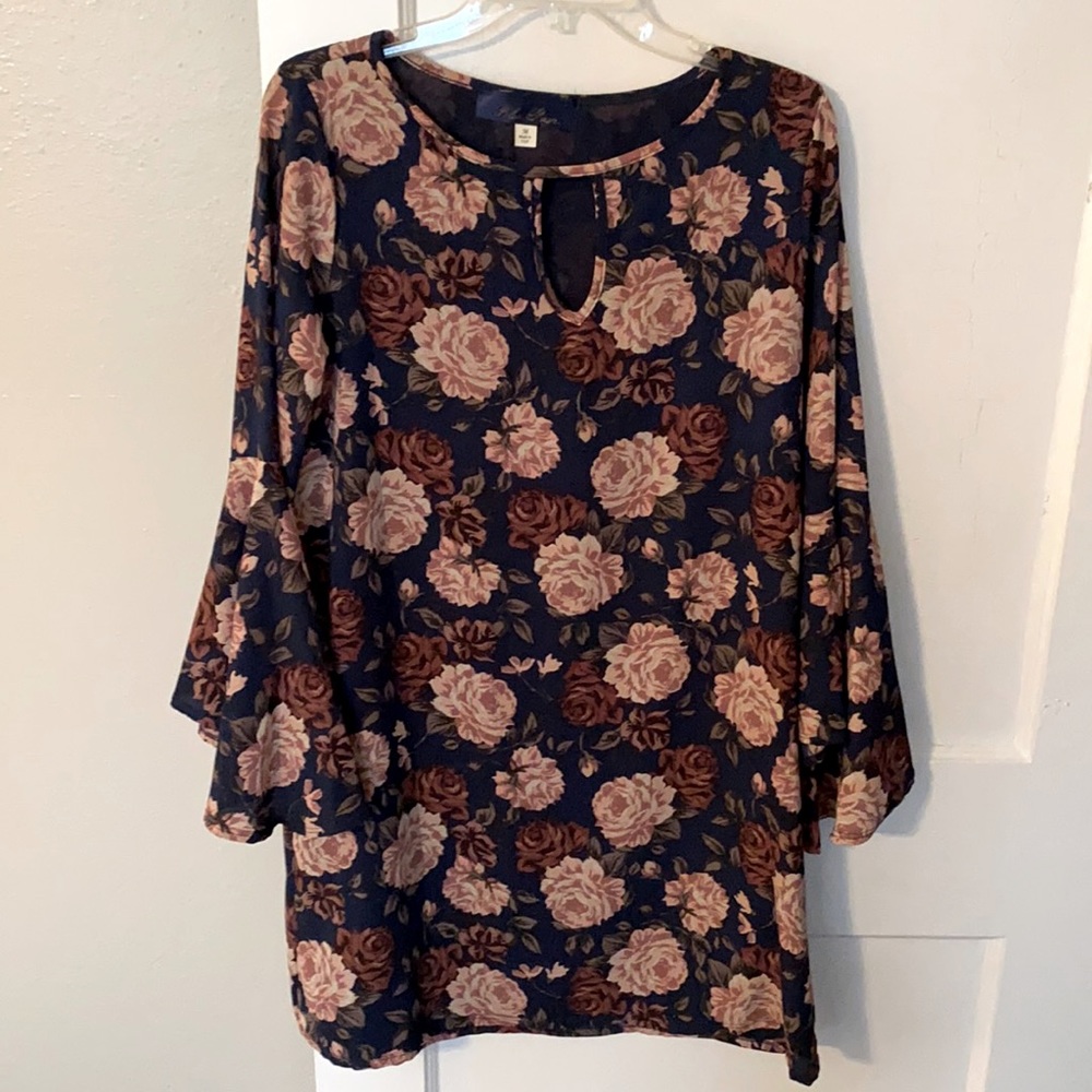 Floral Long Sleeve Dress